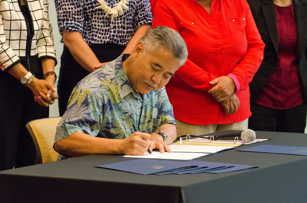 The rape kit bill in Hawai‘i is signed into law