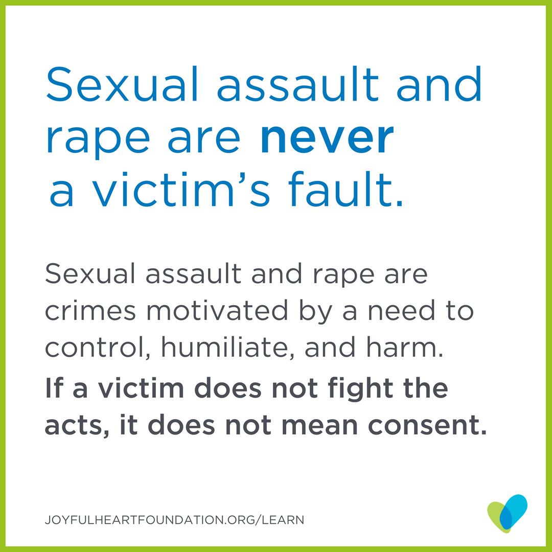 Effects of Sexual Assault and Rape Joyful Heart Foundation image