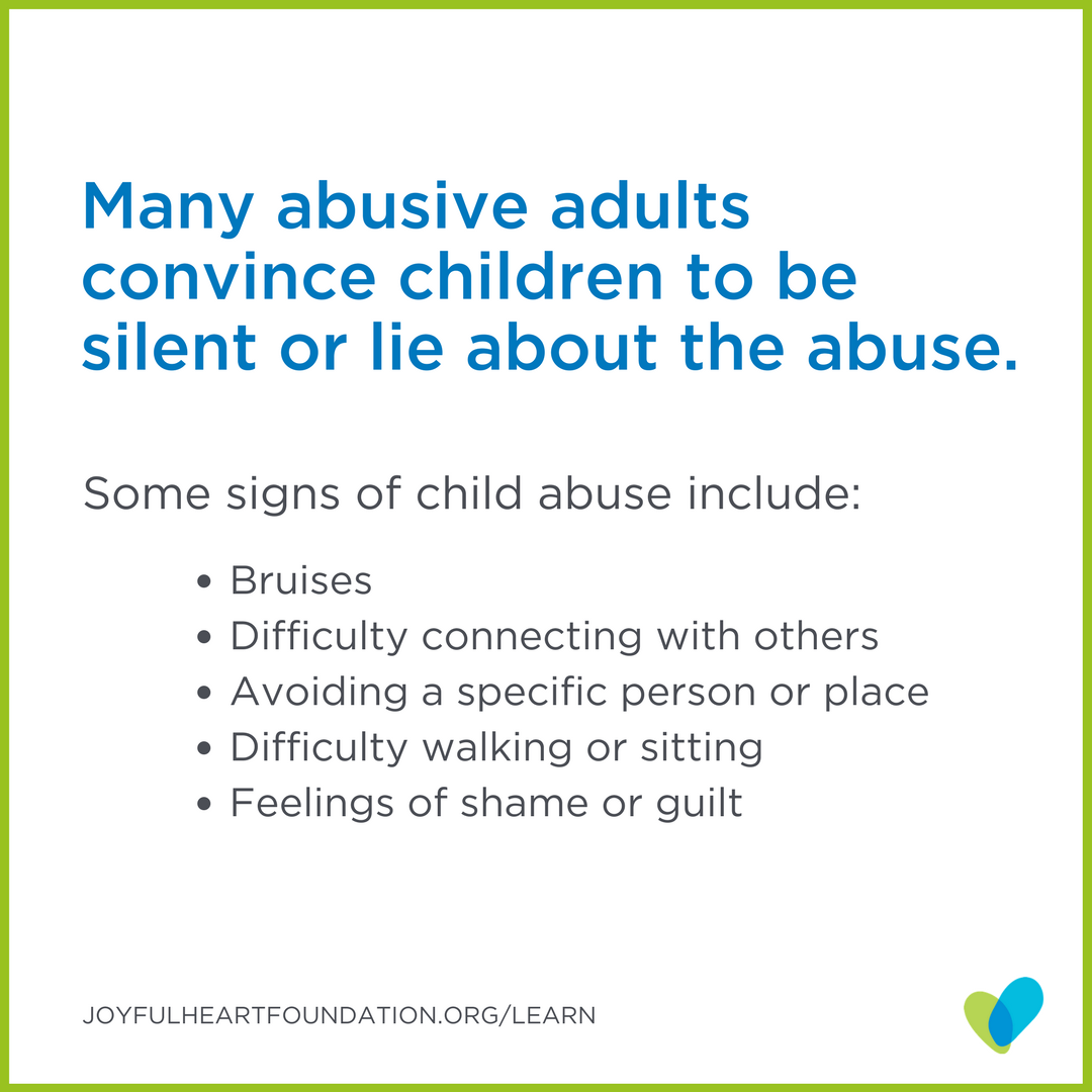 What are different types of child abuse