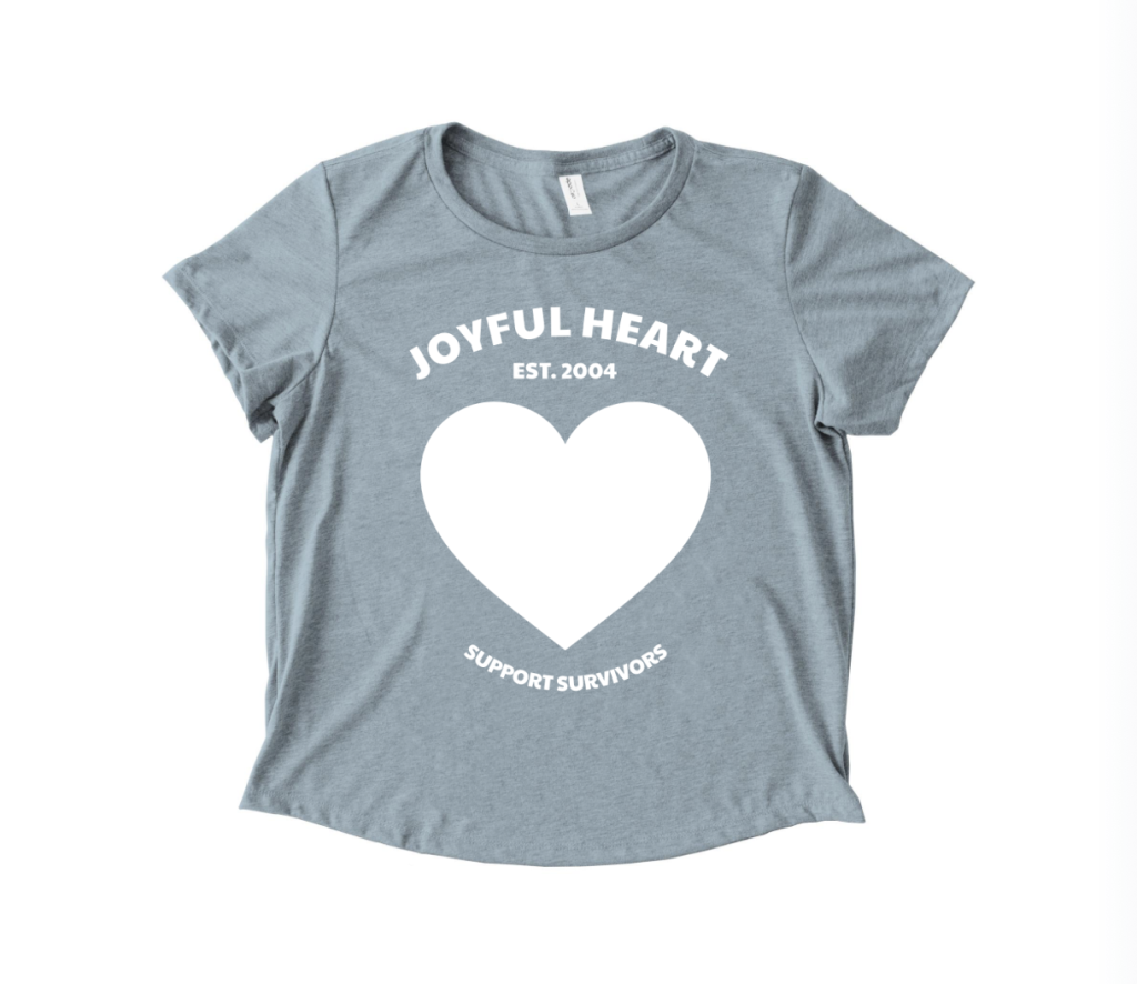 White Heart Support Survivors Tee