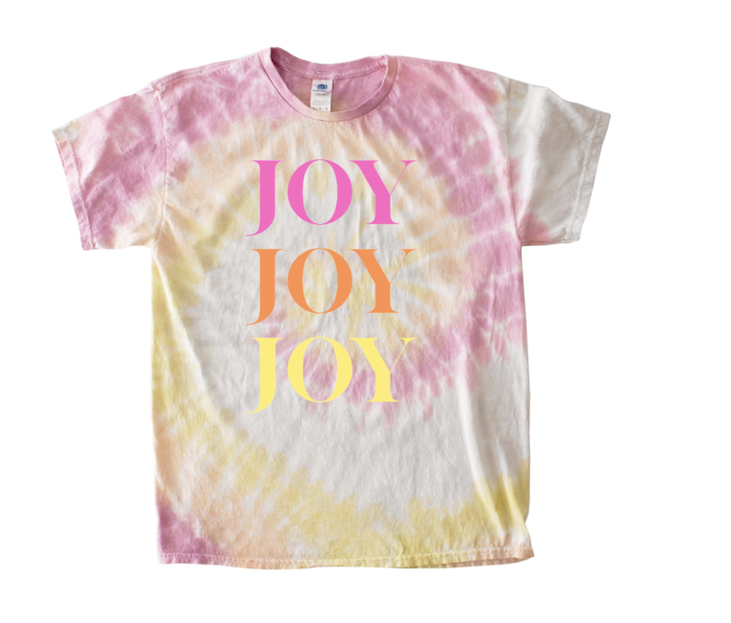 JOY JOY JOY Tee | Tie Dye
