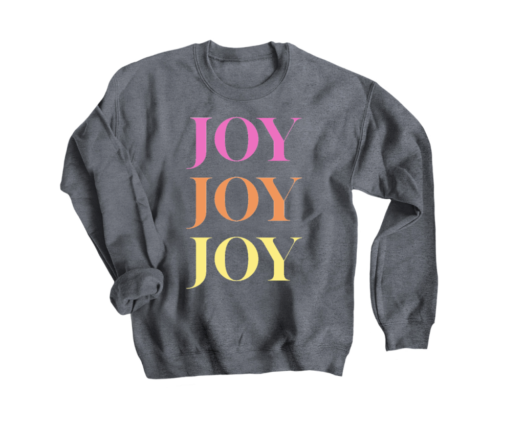 JOY JOY JOY Crewneck Sweatshirt
